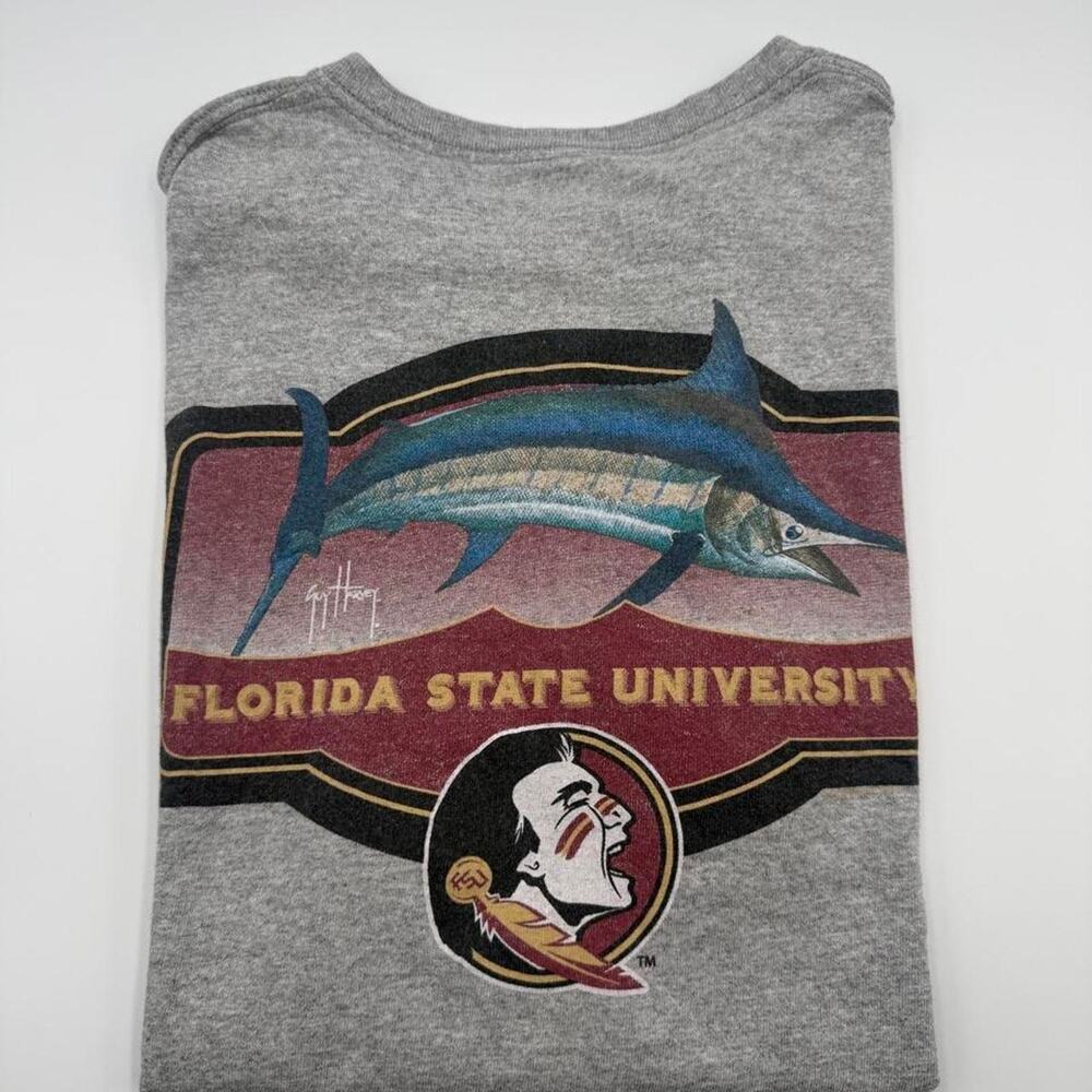 Guy Harvey Florida state university shirt Tagged size Large. Fits like a medium